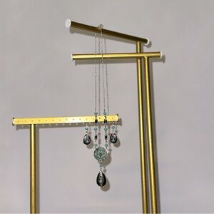 Vintage Avon necklace & hook earrings